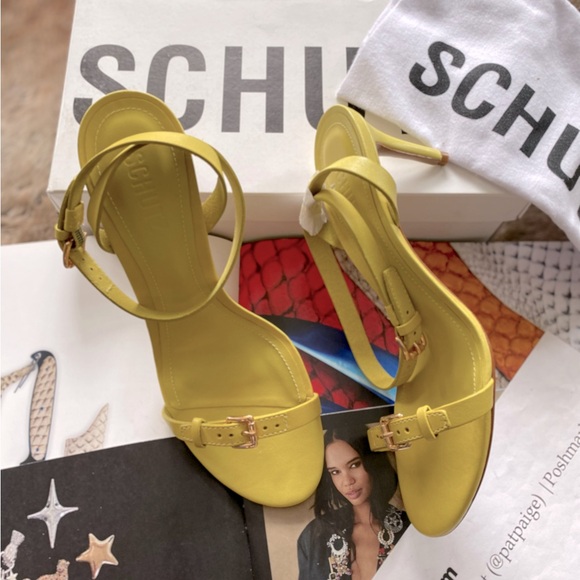 Schutz Aurora Mid Stiletto Heels - Picture 5 of 16